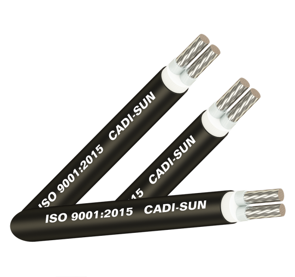 Cáp nhôm 4 lõi AXV 4x, cách điện XLPE, vỏ bọc PVC
