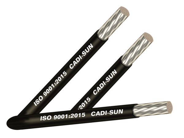 Cáp nhôm 1 lớp Al/PVC 1x