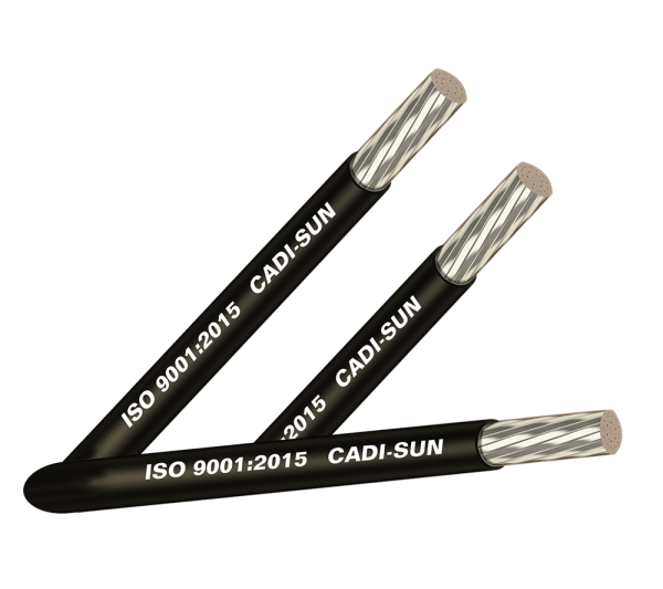 Cáp nhôm 1 lớp Al/PVC 1x