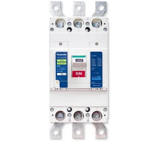 MCCB 3P 300A 350A 400A 50kA Panasonic
